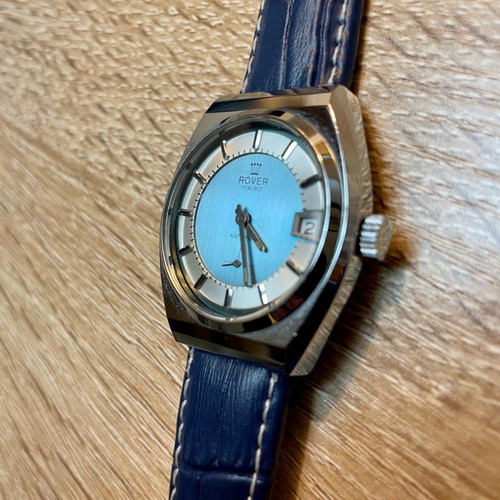 Rover vintage winding watch new with beautiful dial