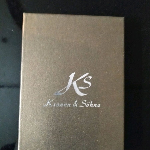 Kronen & Söhne watch men's new, black