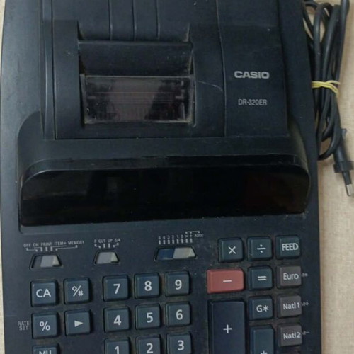 Casio DR-320ER calculator like new, fully functional