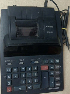 Casio DR-320ER calculator like new, fully functional