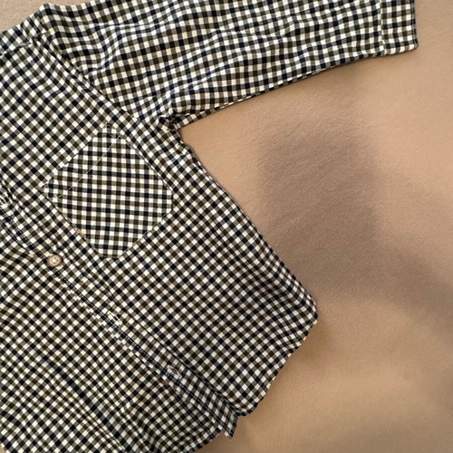 Zara checked shirt with long sleeves, like new, size 18-24 months