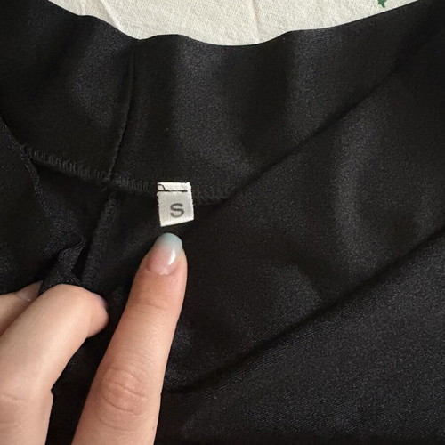 Dance skirt size S used, black