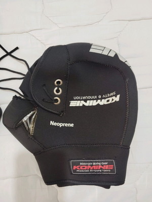 Komine 09-049 neoprene motorcycle hand covers like new
