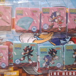 Koukouroukou Sonic sticker set with album, new, 31 sealed