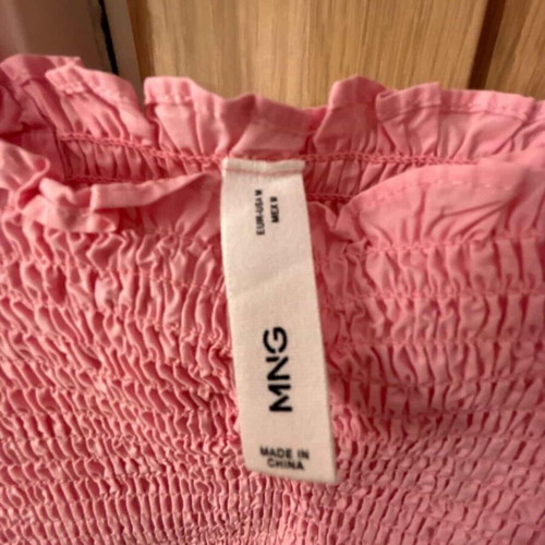 Mango Pink Overall size M 38 10 like new
