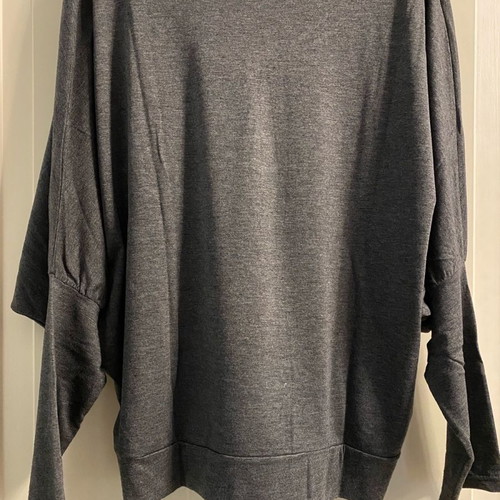 Garantie blouse batwing style XL used, gray