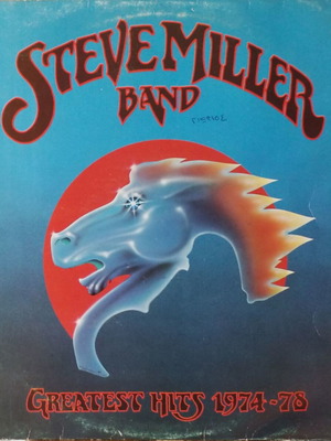 Steve Miller Band Greatest Hits 1974-78 LP, Very Good Minus (VG-)