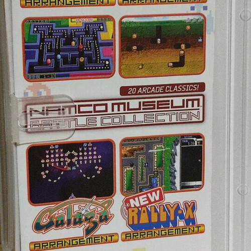 Namco Museum Battle Collection PSP like new, 20 games