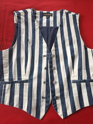 Μαλακό ντενιμ γιλέκο Piombo αφόρετο μέγεθος Μ