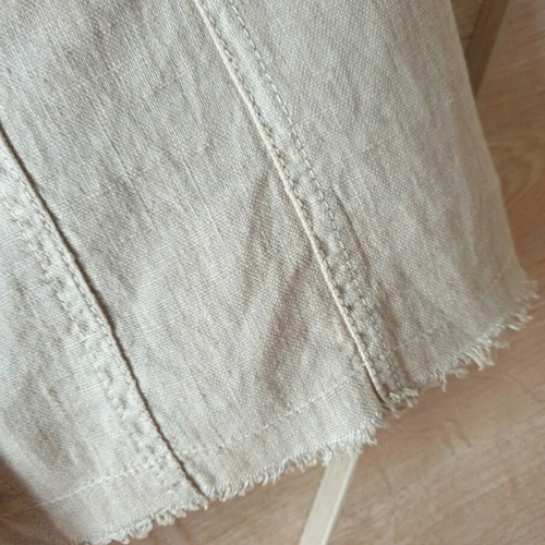 BSB sleeveless beige linen shirt
