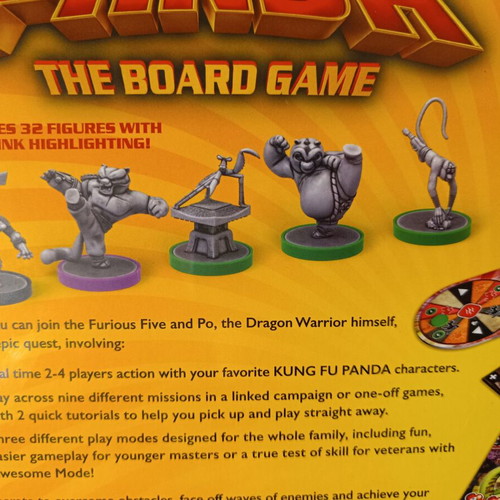 Kung Fu Panda board game new