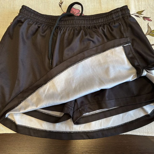Sport Skort Oysho size M like new, black with badminton print