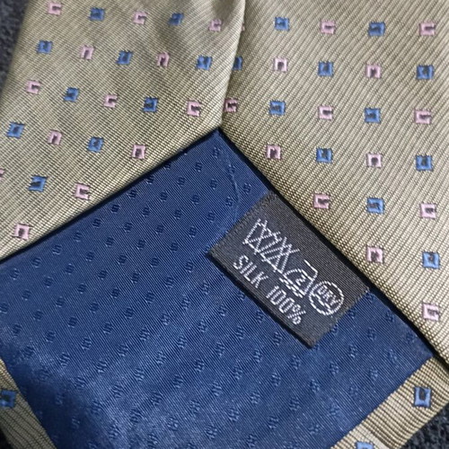 Silk branded ties like new, set of 3
