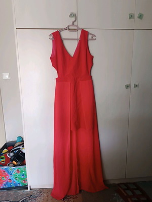Dejavu women's dress red size Medium like new