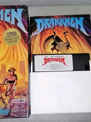 Drakkhen (Draconian) Pc big box 5.25 δισκέττες μεταχειρισμένο