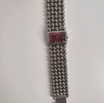 Q&Q Handheld Watch Silver Color
