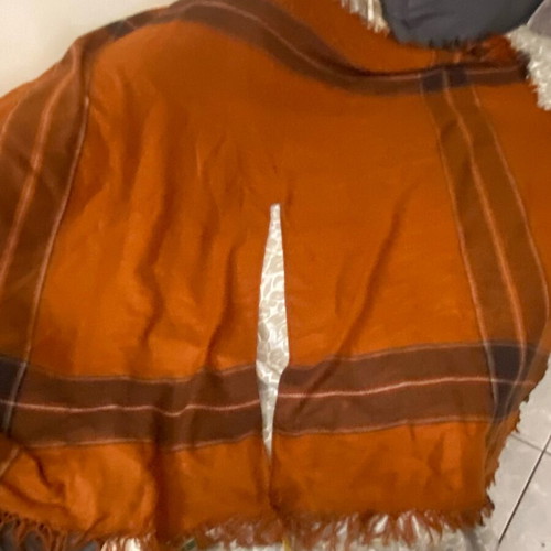Esarpa skirt used in cinnamon color