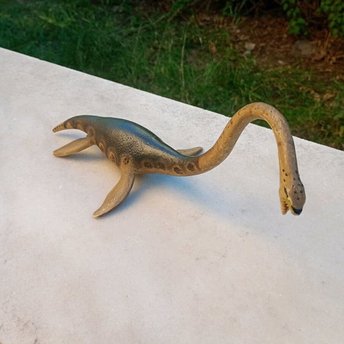 Elasmosaurus figure vintage 1990 used collectible