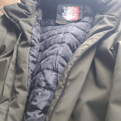 Men's thick jacket like new, khaki color, size XL