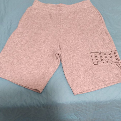 Puma shorts, grey, size medium