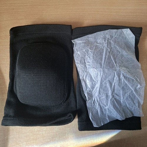 Knee pads new with reinforcement and protection, black