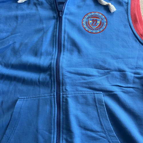 Sleeveless jacket men's blue size M like new