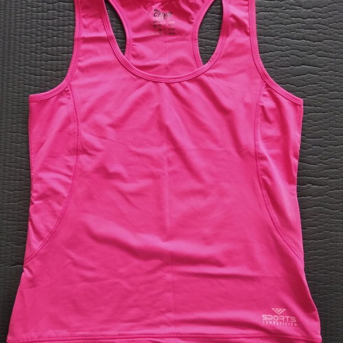 Crivit Pink Sleeveless Sports Top like new, size S