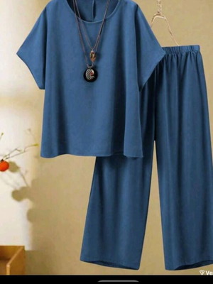 Set new, blue, size XL