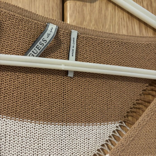 Guess knitted sweater used, beige brown, size S
