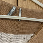 Guess knitted sweater used, beige brown, size S