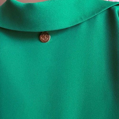 Saverini shirt like new, emerald green, size S, made in Italy