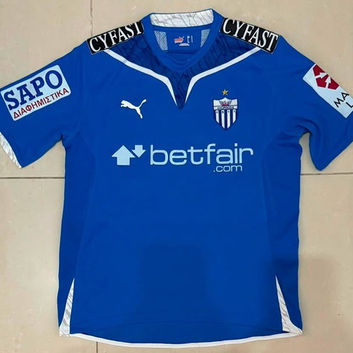 Anorthosis Famagusta 2009/2010 Home Kit jersey, Loukas Stylianou, large