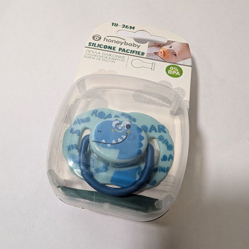 Silicone pacifier 18-36M honeybaby new
