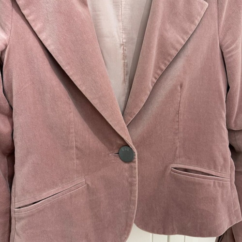BSB pink velour jacket Large like new