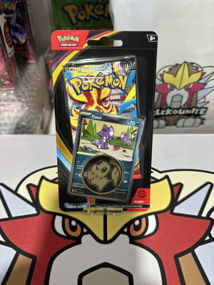 Chaos Rising Checklane σφραγισμένο promo κάρτα Pokemon Toxel
