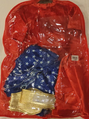 Super Girl Carnival Costume for Girl 5-6 Years Used