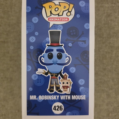 Funko Pop! 426 Coraline Mr. Bobinsky with Mouse vinyl figure