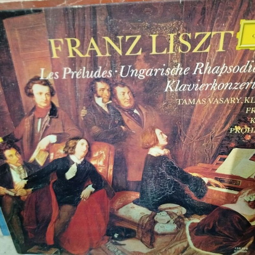 Franz Liszt vinyl record used, classical music