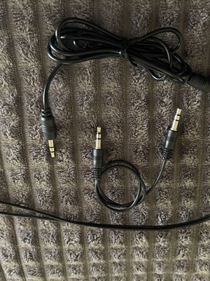 Audio cables like new, set of products
