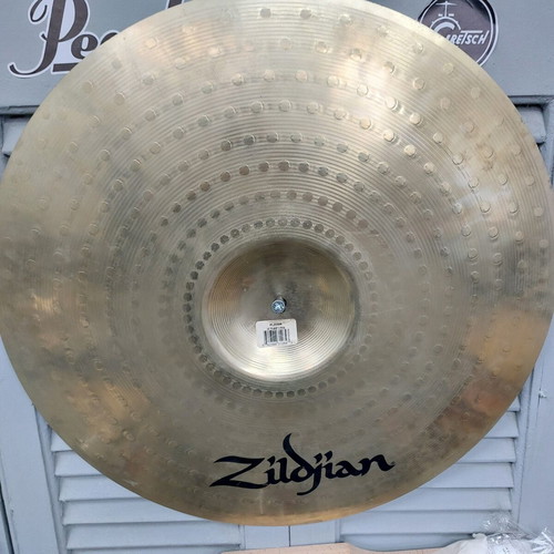 Zildjian Planet Z Ride 20" Reverse Type cymbal used with splash-crash Turkey 14"