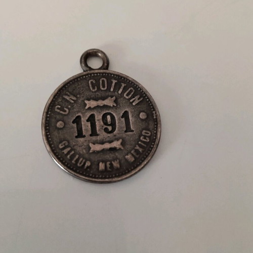 C.N.COTTON token 1191 used