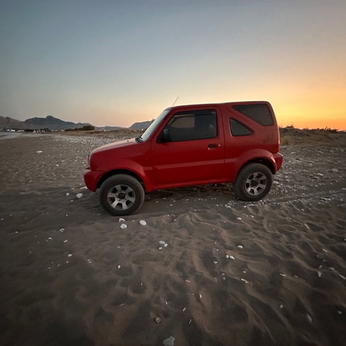 Suzuki Jimny 1.3 used, red, manual SUV