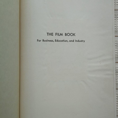 The Film Book used for Business, Education and Industry