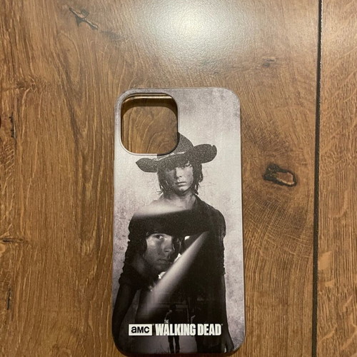 iPhone 12 Pro Max Walking Dead phone case new black and white