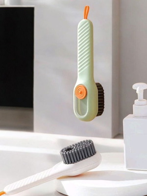 Shoe brush 2 in 1 new with detergent container