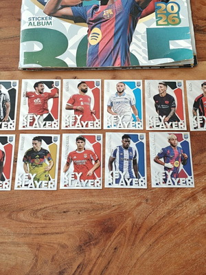 Panini FIFA 365 2026 Key Player αυτοκόλλητα σαν καινούργια