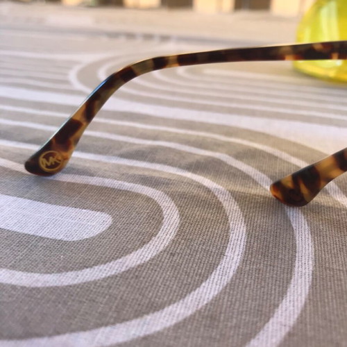 Michael Kors sunglasses used tortoise brown with gradient lenses