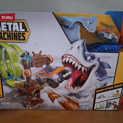 Metal Machines toy new with candle