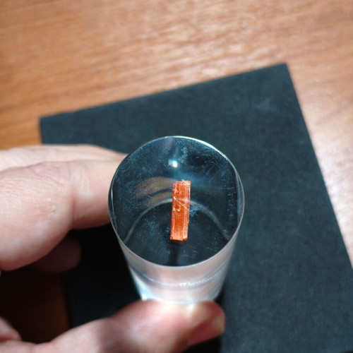 Crocoite 1.91ct New Extremely Rare Stone from Tasmania