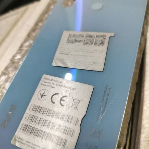 Xiaomi Redmi Note 8T back cover with fingerprint sensor like new